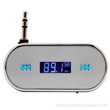 3.5mm Jack Universal FM Transmitter for Mobile Phones